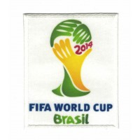 Parche textil FIFA WORLD CUP BRASIL 2014 7CM X 9CM