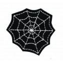 Parche bordado BLACK SPIDERWEB HALOWEEN 5,5m x 6cm 