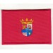 Patch textile and embroidery FLAG SEGOVIA 7CM X 5CM
