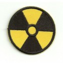 embroidery patch RADIOACTIVITY YELLOW 8cm