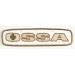 Parche bordado OSSA 150mm x 35mm