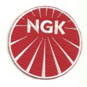 Patch embroidery NGK 7,5cm x 7,5cm