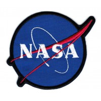 Parche bordado NASA 8cm x 7cm