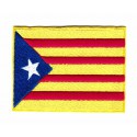 Embroidery patch FLAG SENYERA ESTELADA 4CM X 3CM