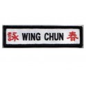 Embroidery patch WING CHUN 10cm x 2cm