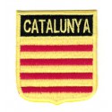 Patch embroidery SHIELD FLAG CATALUNYA 6cm x 7cm