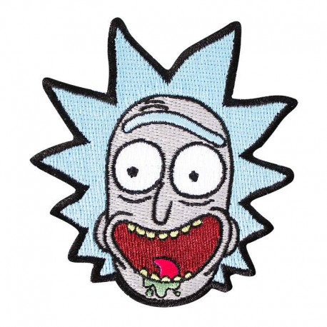 Patch embroidery RICK & MORTY ref.1 8cm x 8cm