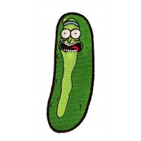 Patch embroidery PICKLE RICK & MORTY ref.4 3m x 9cm
