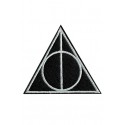 Parche bordado Harry Potter RELIQUIAS DE LA MUERTE 22cm x 22cm
