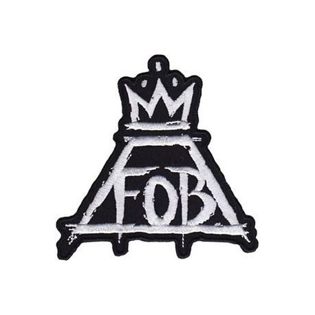 Embroidery patch FALL OUT BOY 16cm x 16cm
