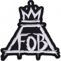 Embroidery patch FALL OUT BOY 8cm x 8cm