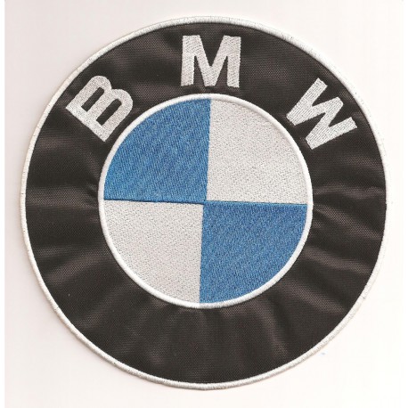 Parche bordado BMW GRANDE 175mm diam.