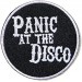 Embroidery patch PANIC AT THE DISCO 8cm 