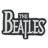 Embroidery patch The Beatles B/N 8cm x 5cm