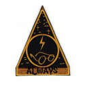 Embroidery patch Harry Potter ALWAYS 7cm x 9cm