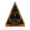 Patch embroidery Harry Potter ALWAYS 20cm x 22cm