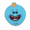 Embroidery patch RICK & MORTY MEESEEKS 8cm x 8cm