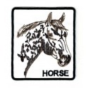 Embroidery patch HORSE 8cm x 9cm