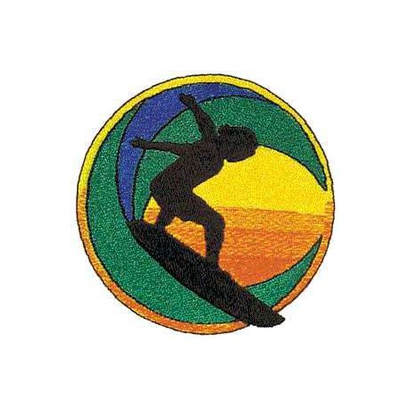 Parche bordado BOY SURFING 7,5cm x 7,5cm