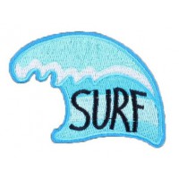 Parche bordados OLA SURF 7cm x 6,5,cm