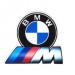 Parche textil BMW M 9cm x 8cm