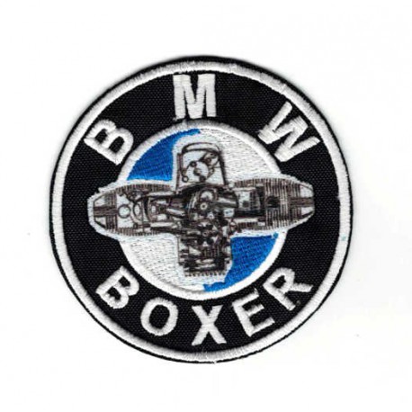 Parche bordado BMW BOXER 7,5CM