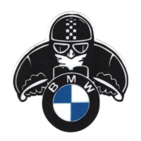 Textile patch BMW MOTERO 10CM X 10,5CM