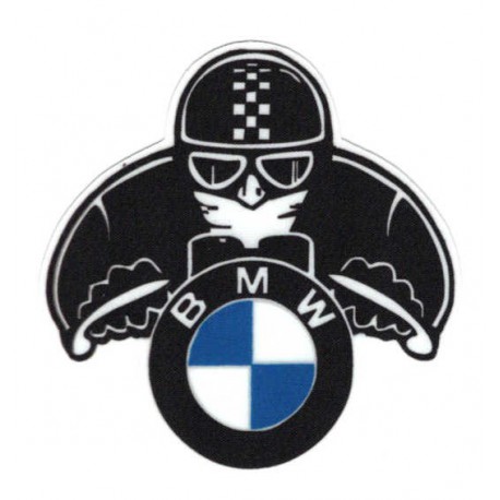 Parche textil BMW MOTERO 10CM X 10,5CM
