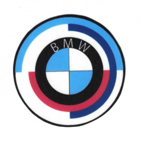 Parche textil BMW AÑOS 70 7,8cm X 7,8cm