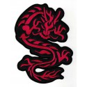 Embroidered patch DRAGON RED 15,5cm x 22cm