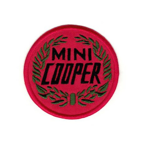 Embroidery patch MINI COOPER 7cm