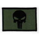 Embroidery patch SKULL The Punisher 7,5cm x 5cm