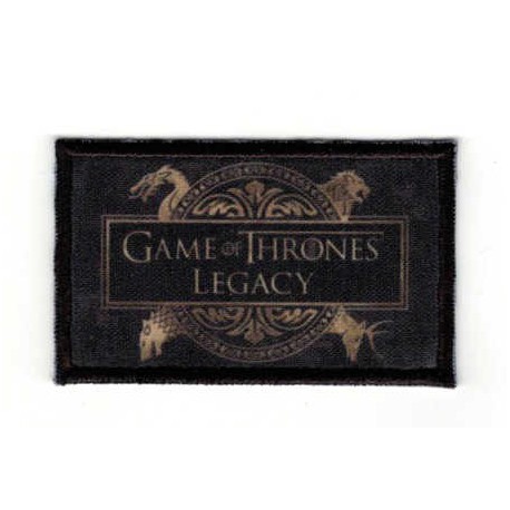 Textile and embroidery patch GAME OF THRONES LEGACY 6cm x 3.5cm
