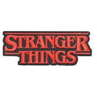 embroidery patch STRANGER THINGS 9cm x 2,5cm