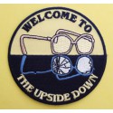 embroidery patch STRANGER THINGSTHE UPSIDE DOWN 8cm 
