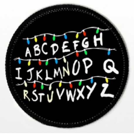 embroidery patch STRANGER THINGS RUN 8cm