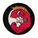Embroidery patch FLYING HELLFISH 18cm