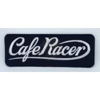 Embroidery patch CAFE RACE 9cm x 3cm 