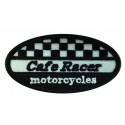 Parche bordado CAFE RACE MOTORCYCLES 8cm x 4cm 