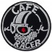 Embroidery patch CAFE RACE 8cm 
