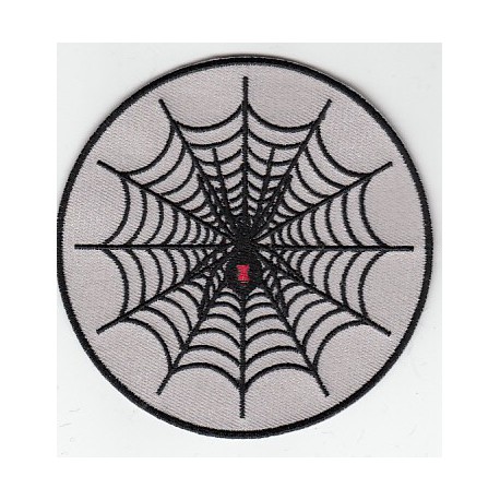 Embroidery patch BLACK WIDOW 8 cm