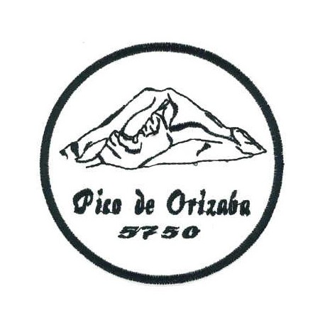 Parche textil y bordado PICO DE ORIZABA 5750 8cm