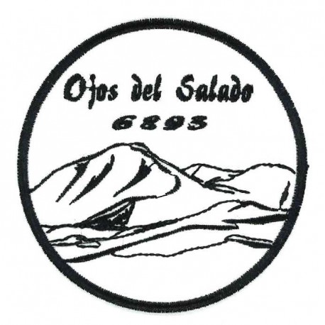 Embroidery and textile patch OJOS DEL SALADO 6893 8cm