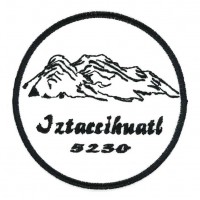 Embroidery patch IZTACCIHUATL 5230 8cm