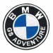 Parche bordado BMW GS ADVENTURE 7,5CM