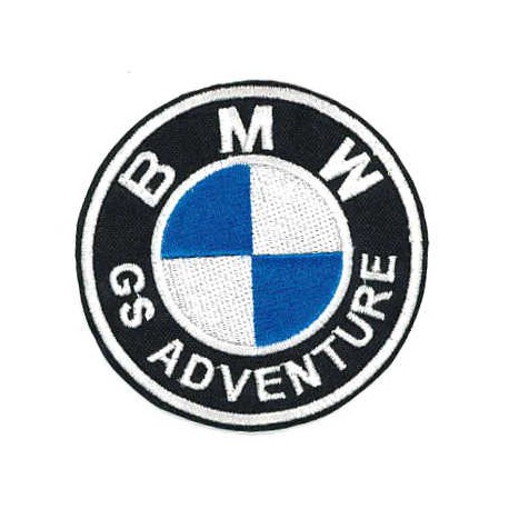 Parche bordado BMW GS ADVENTURE 7,5CM