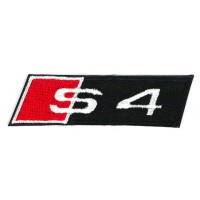 Embroidery patch AUDI S4 9cm x 2cm