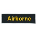 Embroidery patch AIRBORNE 10cm x 2,5cm