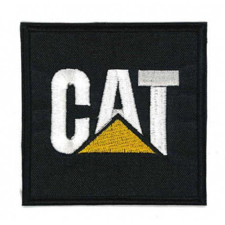 Embroidery patch CAT CATERPILLAR 5cm x 5cm - Los Parches