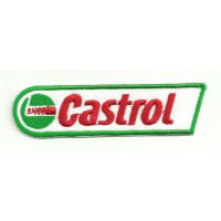 Patch embroidery CASTROL 10cm x 3cm